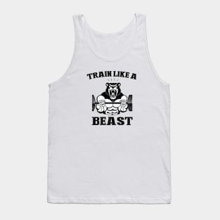 Train like a beast Tank Top